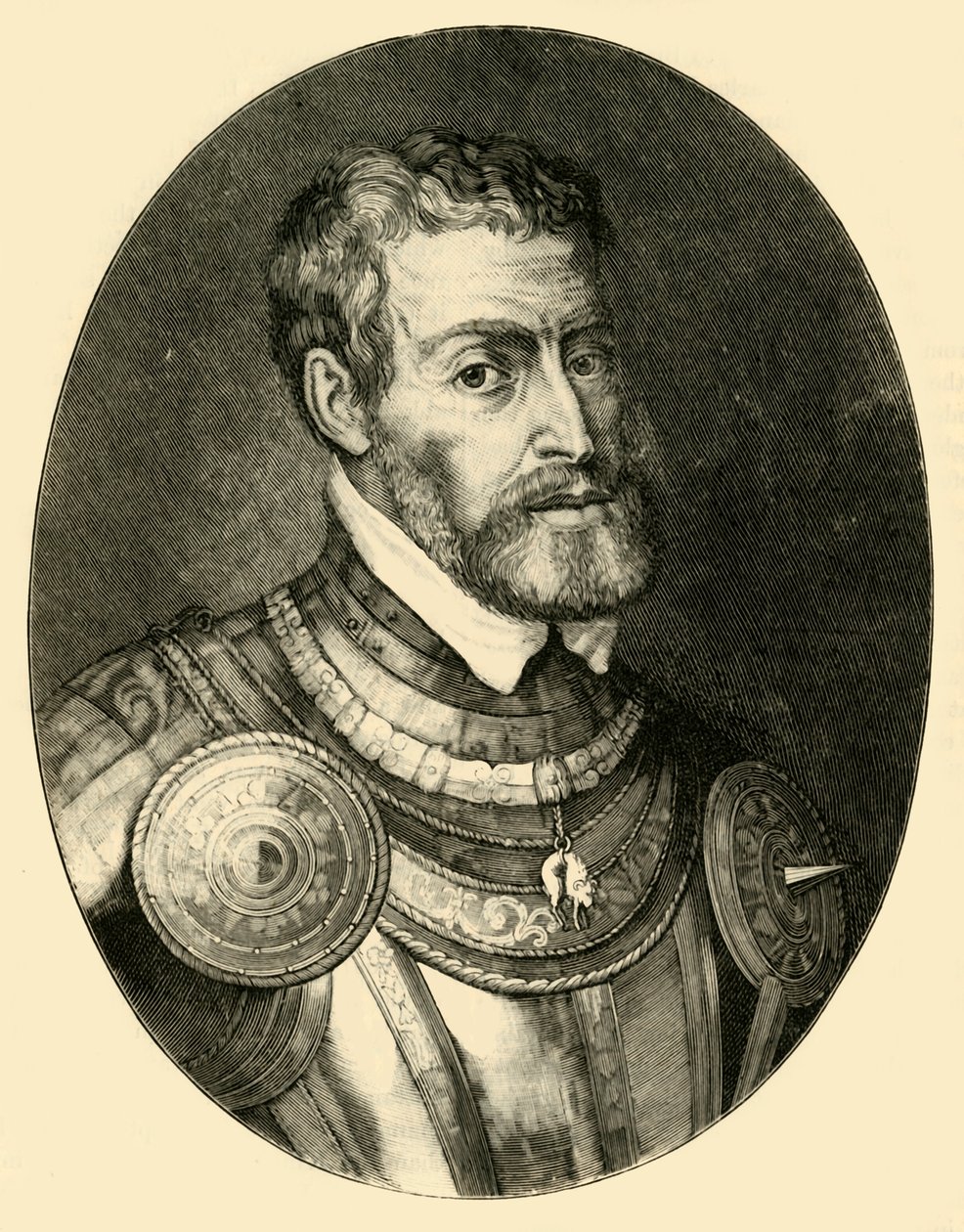 Keiser Karl V, c1530-1540, 1890. av Unbekannt