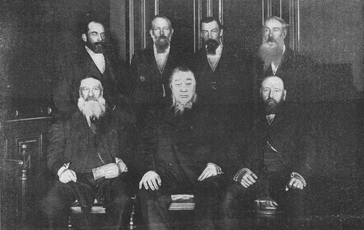 Den sørafrikanske republikkens eksekutivråd, c1899, 1902 av Unbekannt