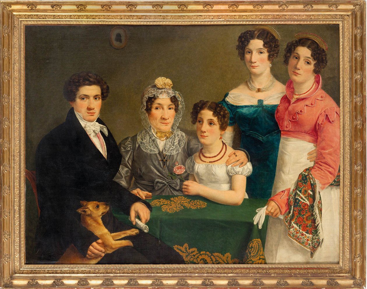 Familien til komponisten Vincenzo Bellini, første kvartal av 1800-tallet. av Unbekannt