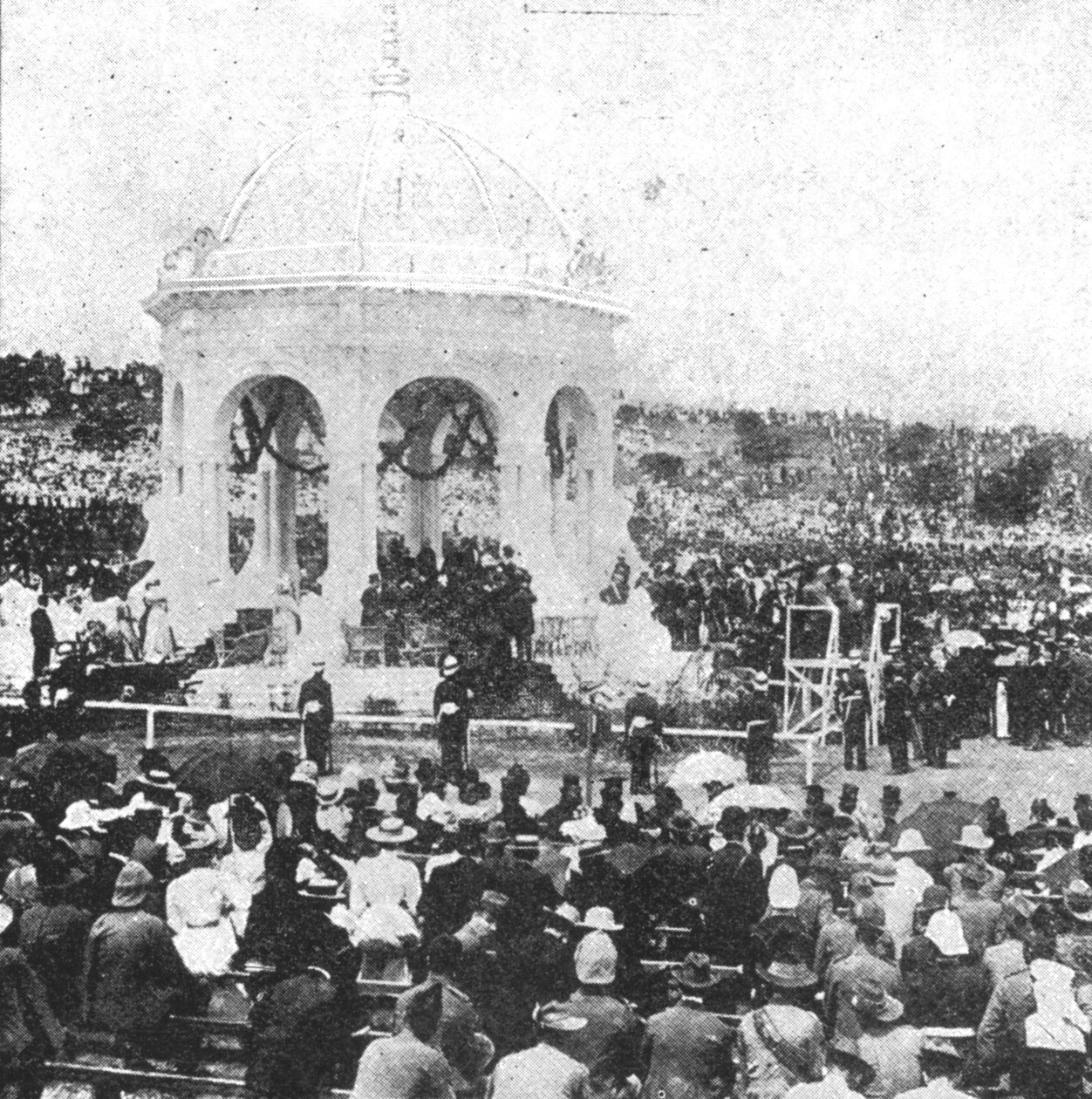 The Federation of Australia, 1901 ... Signing the Oath av Lord Hopetoun i Sydney ..., 1901. av Unbekannt