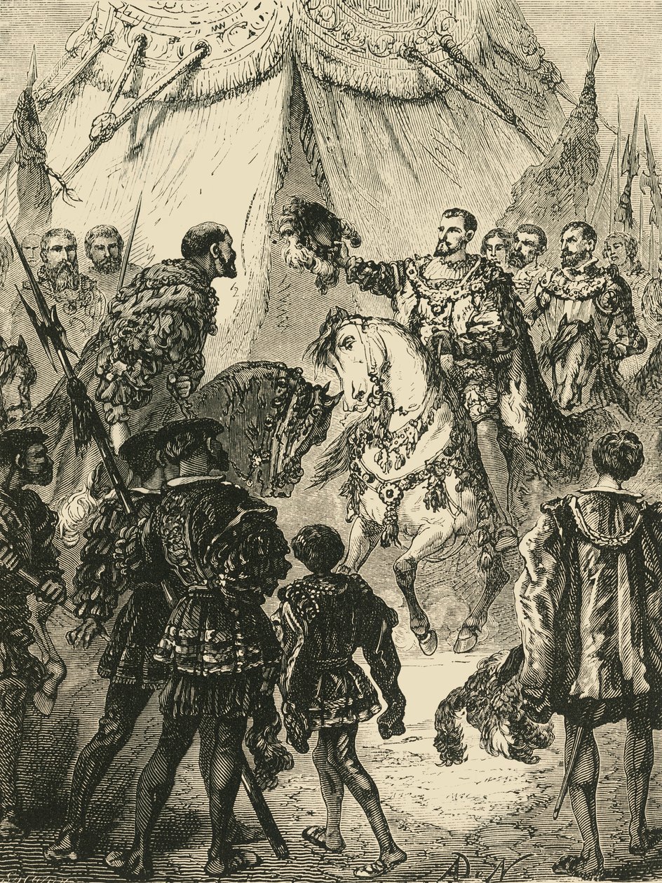 The Field of the Cloth of Gold, 1520, 1890. av Unbekannt