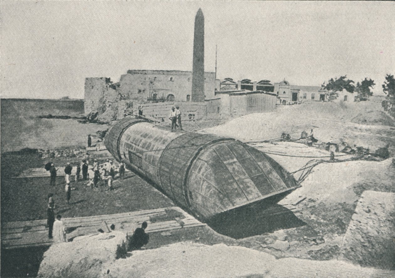 Det første forsøket på lansering, 1877, 1910 av Unbekannt