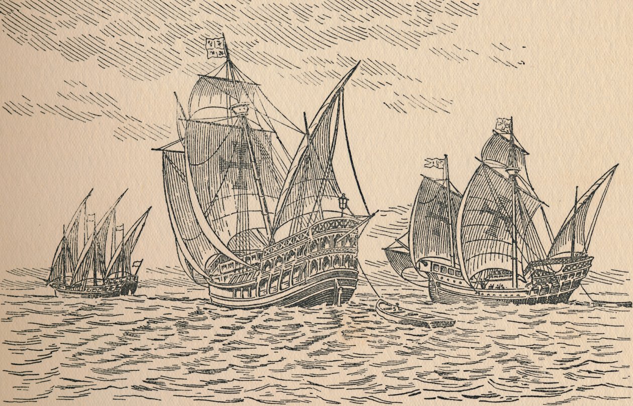 Columbus-flåten, 1916 av Unbekannt