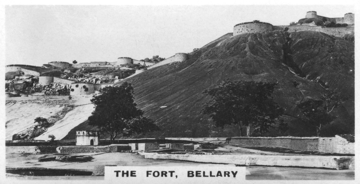 Fortet, Bellary, Karnataka, India, c1925 av Unbekannt