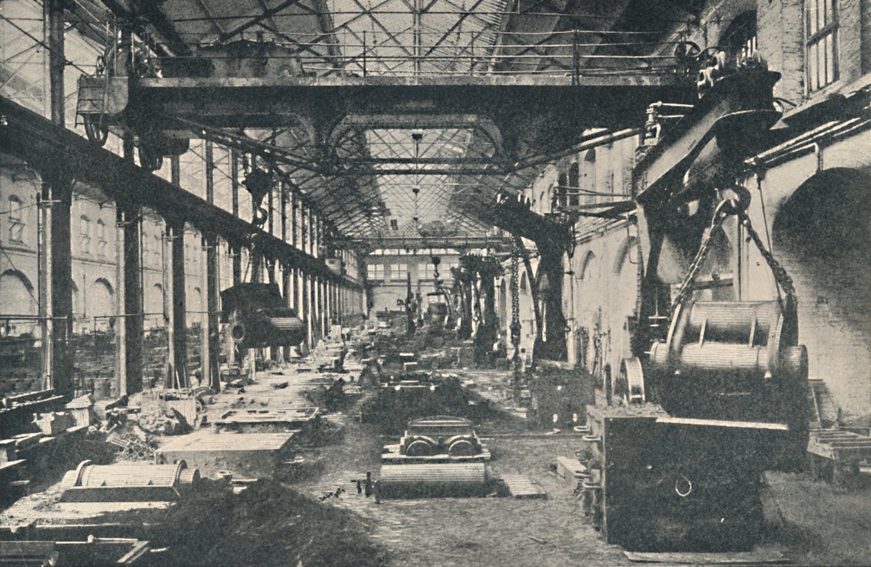 Støperiet ved Swindon Works, c1917 av Unbekannt