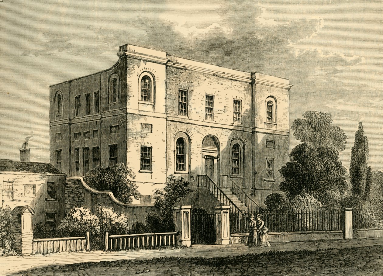 The Freemasons Charity School, St. Georges Fields, c1878. av Unbekannt