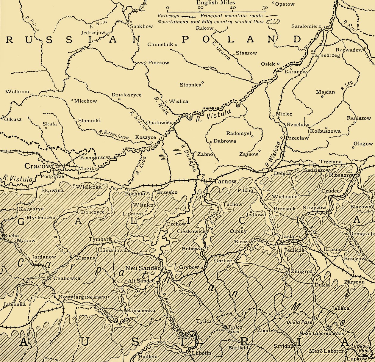Den galisiske kampanjen, første verdenskrig, c1915, c1920. av Unbekannt