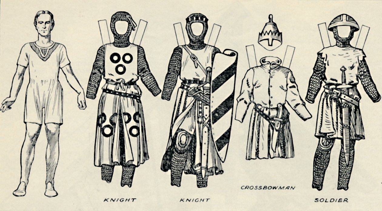 The Gallery of British Costume: How The English Dressed in King Johns Time, c1934 av Unbekannt
