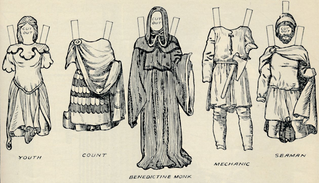 The Gallery of British Costume: The Dress People Wore in Norman Times, c1934 av Unbekannt