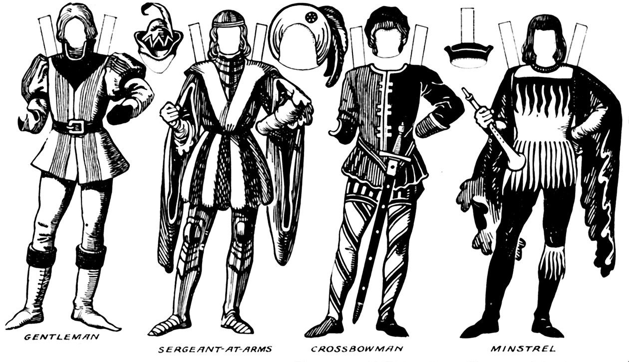 The Gallery of British Costume: The Dresses Worn In Richard IIIs Reign, c1934 av Unbekannt