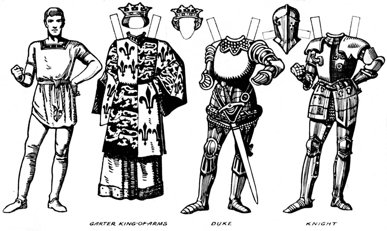 The Gallery of British Costume: The Dresses Worn In Richard IIIs Reign, c1934 av Unbekannt