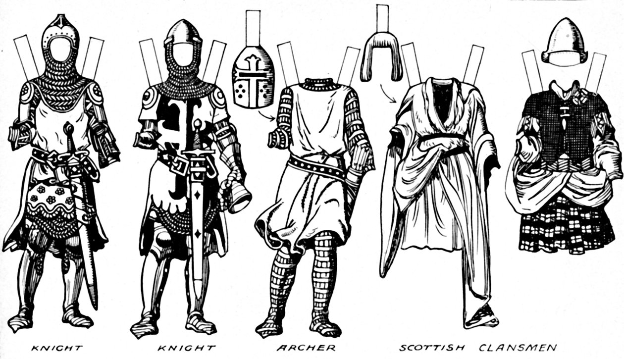 The Gallery of Costume: In the Days of the Second and Third Edwards, c1934 av Unbekannt