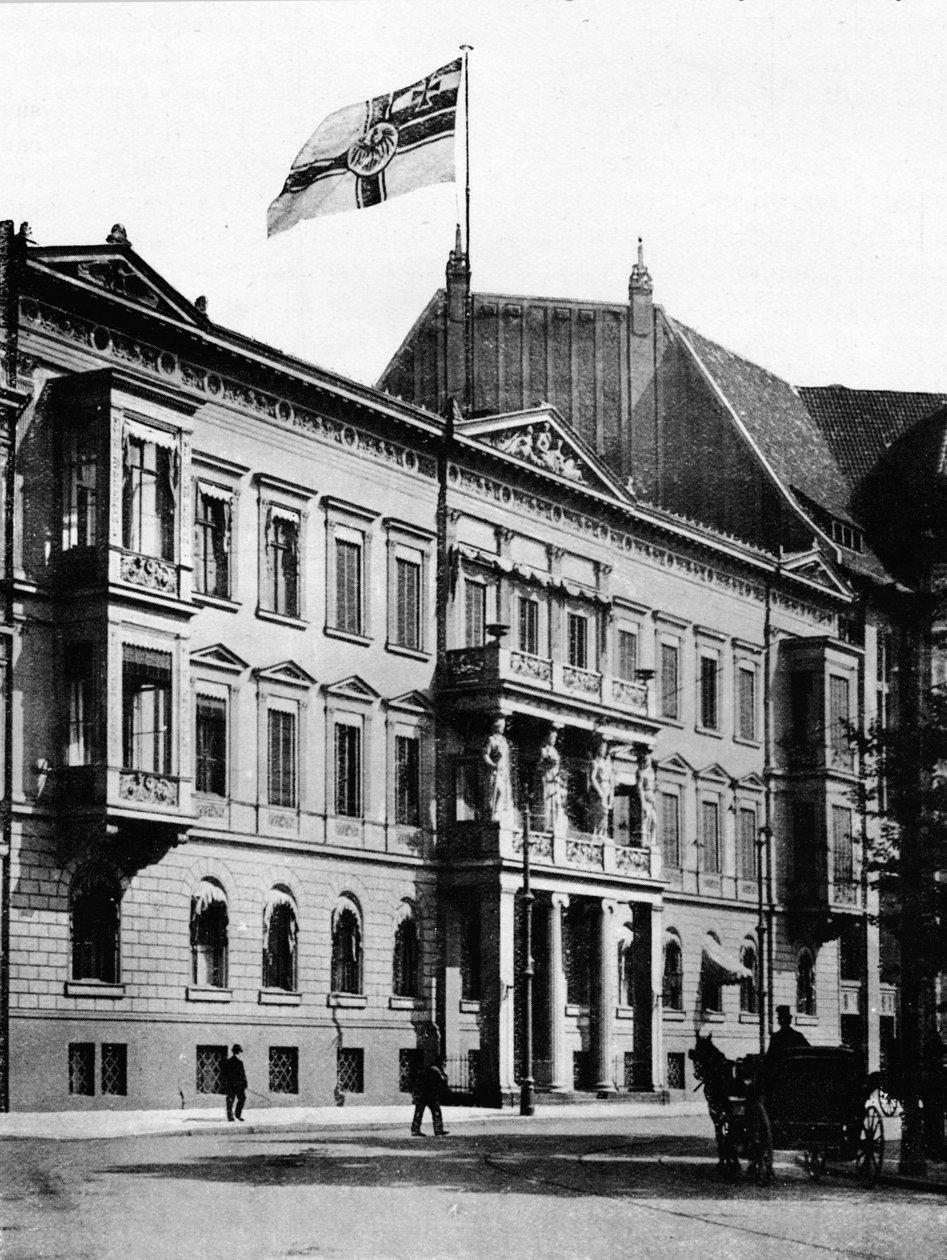 Den tyske admiralitetsbygningen, Berlin, 1915 av Unbekannt