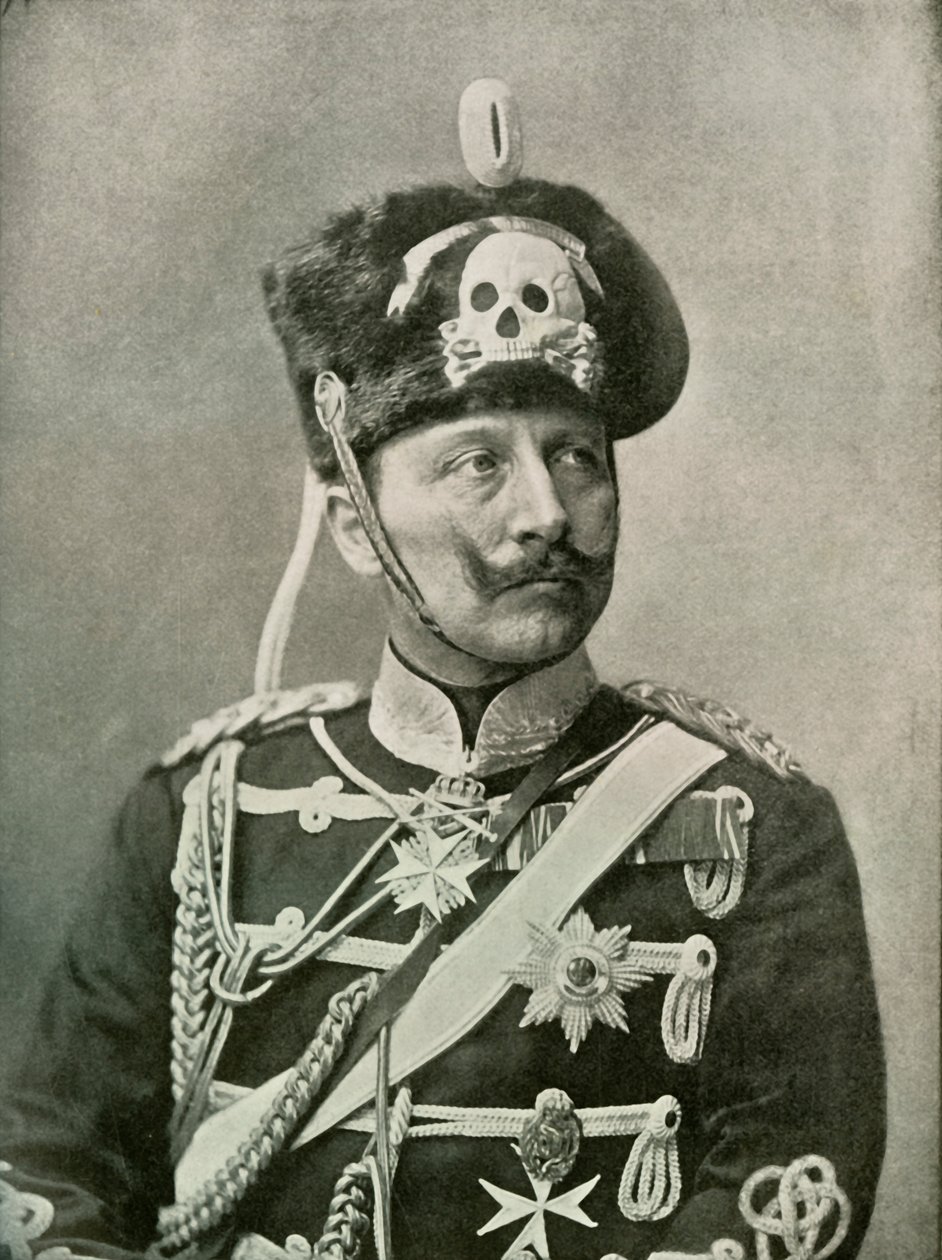 Den tyske keiseren, 1919. av Unbekannt