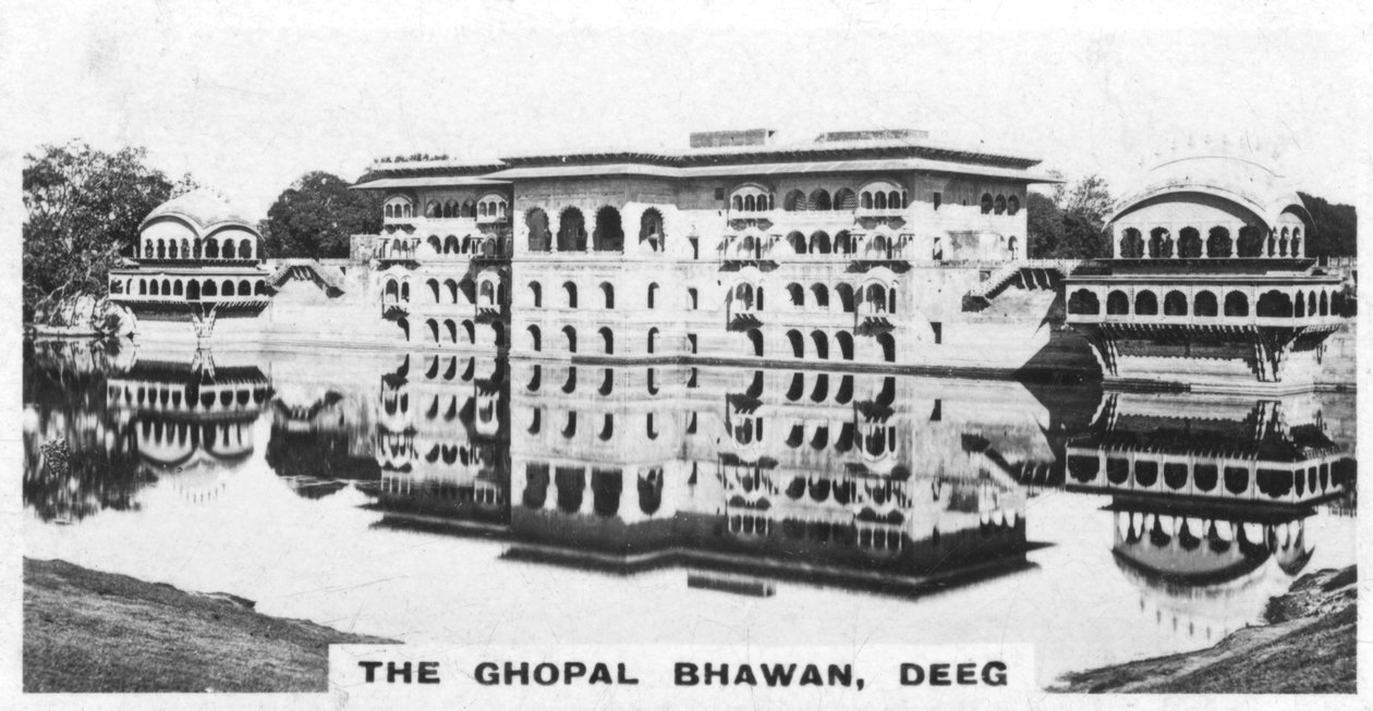The Ghopal Bhawan, Deeg, Rajasthan, India, c1925 av Unbekannt