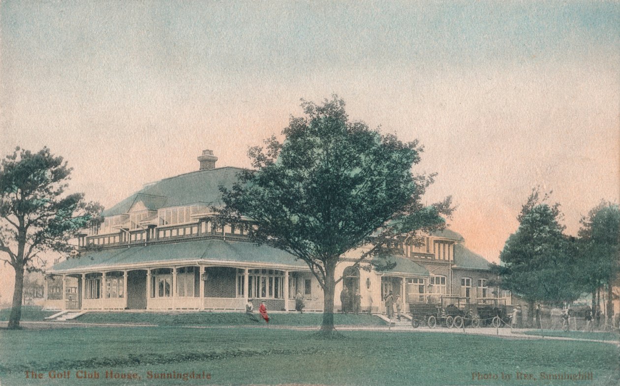 Golfklubbhuset, Sunningdale, c1910 av Unbekannt