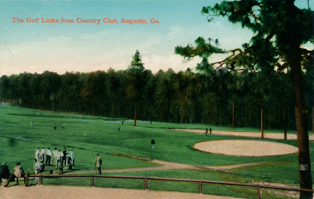 The Golf Links fra Country Club, Augusta, Georgia, c1910 av Unbekannt