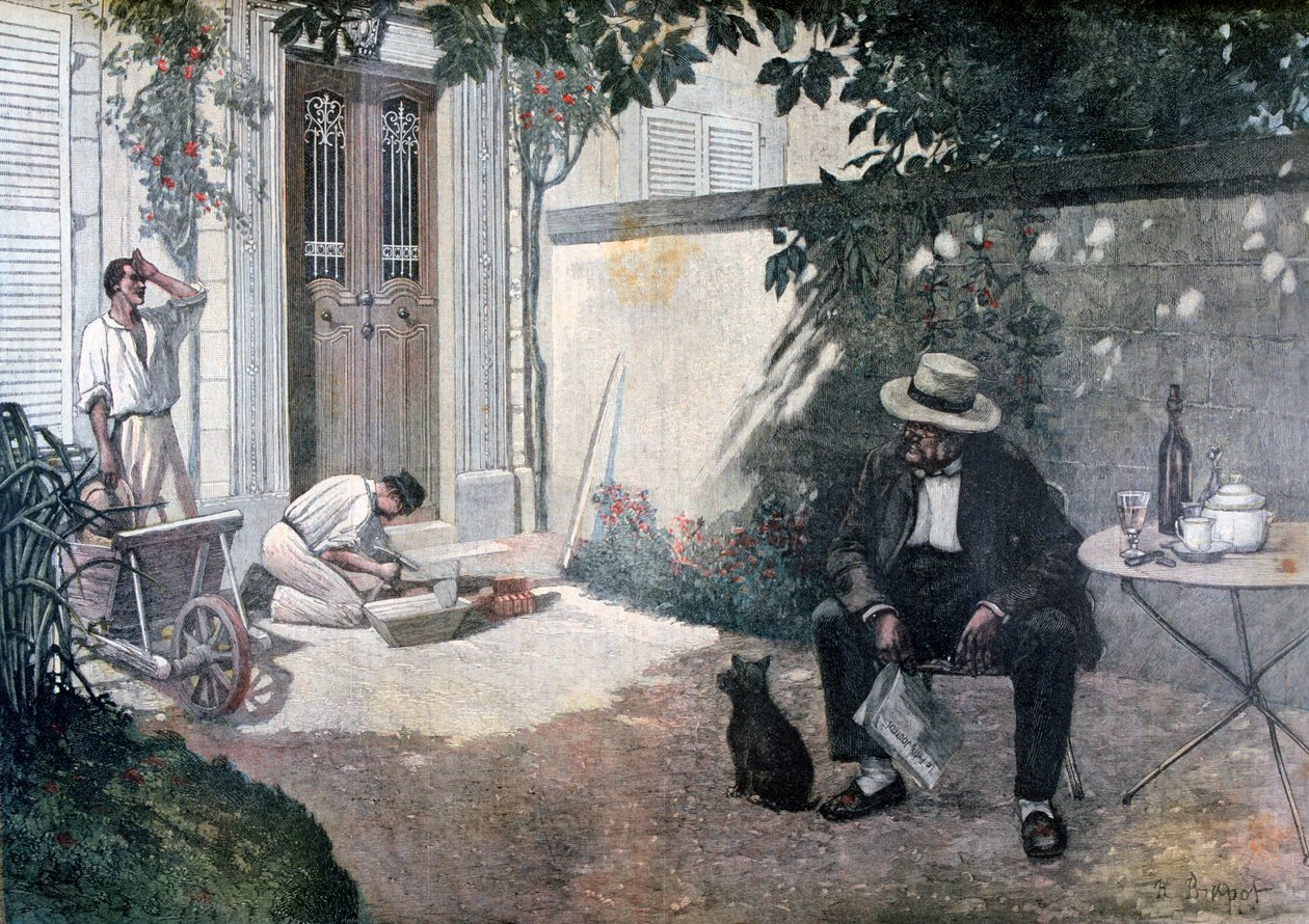The Good Bourgeois, 1893 av Unbekannt