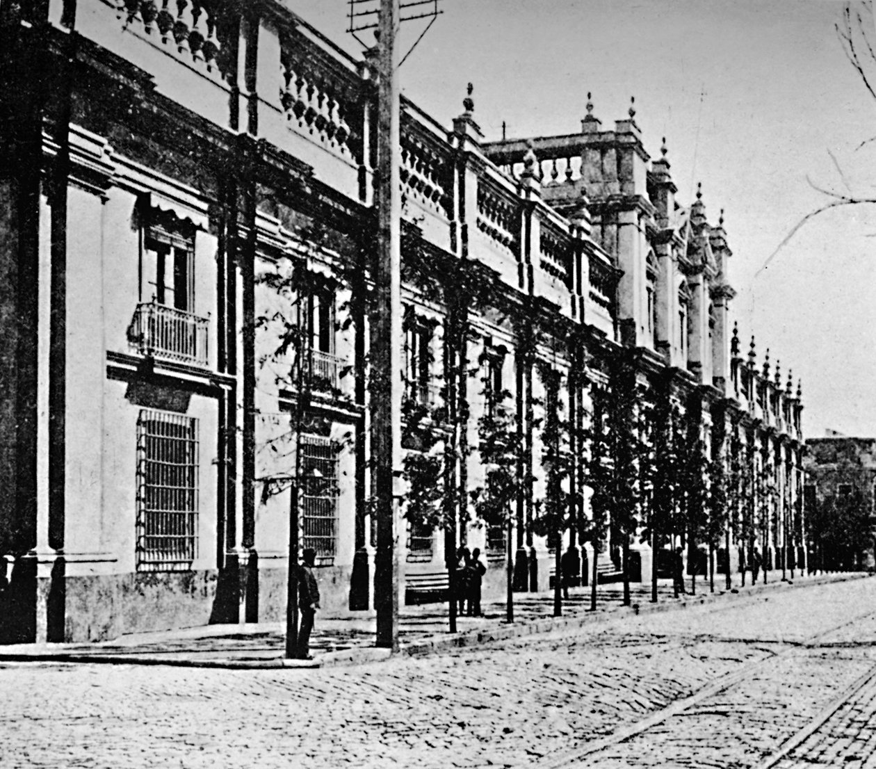 Regjeringspalasset, Santiago, 1911 av Unbekannt