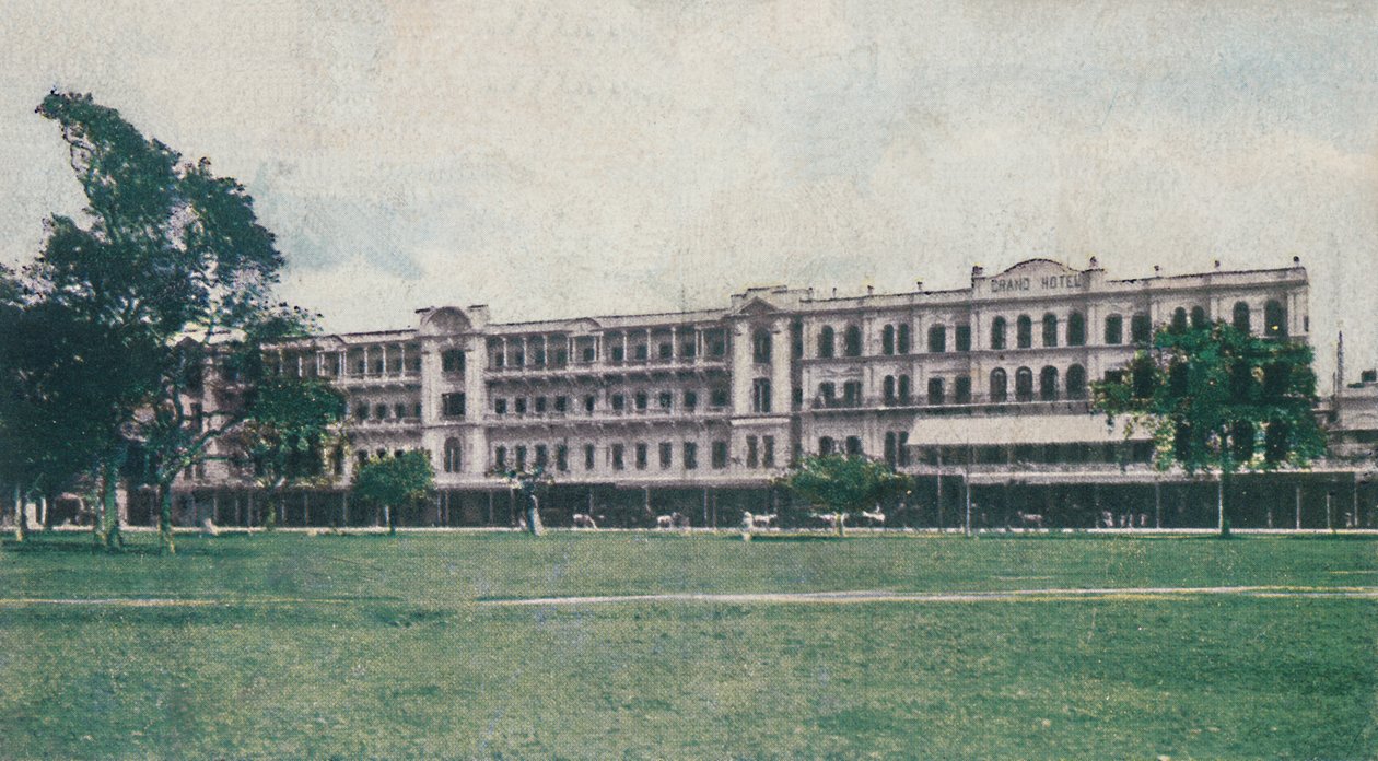 The Grand Hotel, Calcutta, 1911. av Unbekannt