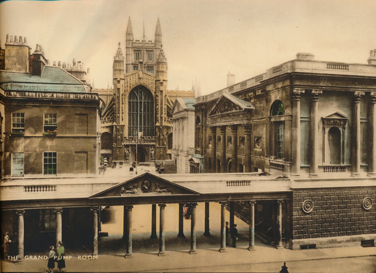 The Grand Pump Room, Bath, Somerset, c1925 av Unbekannt