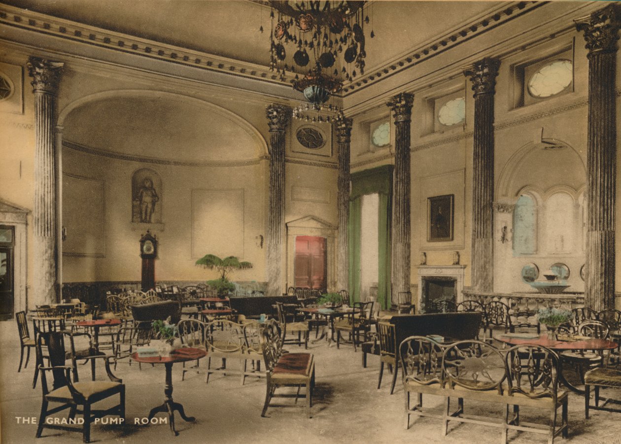 The Grand Pump Room, Bath, Somerset, c1925 av Unbekannt