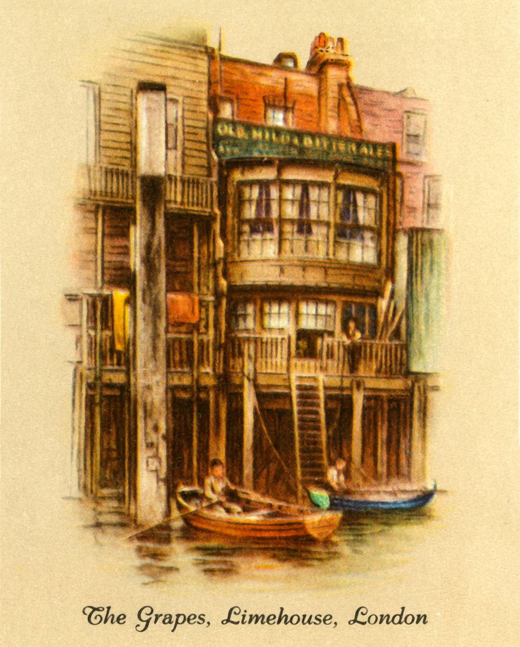 The Grapes, Limehouse, London, 1936. av Unbekannt