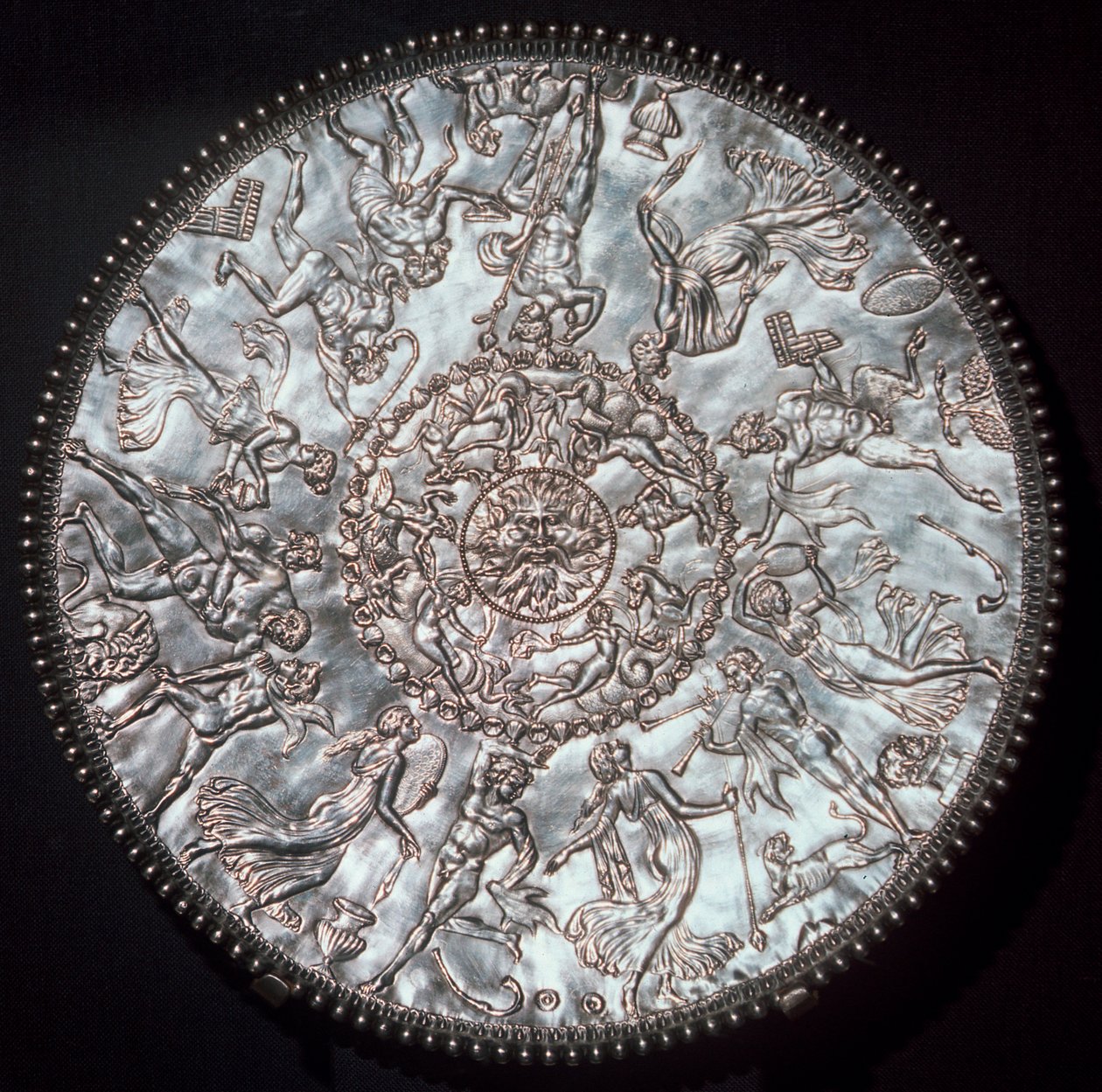 The Great Dish fra Mildenhall-skatten, Roman Britain, 4. århundre av Unbekannt