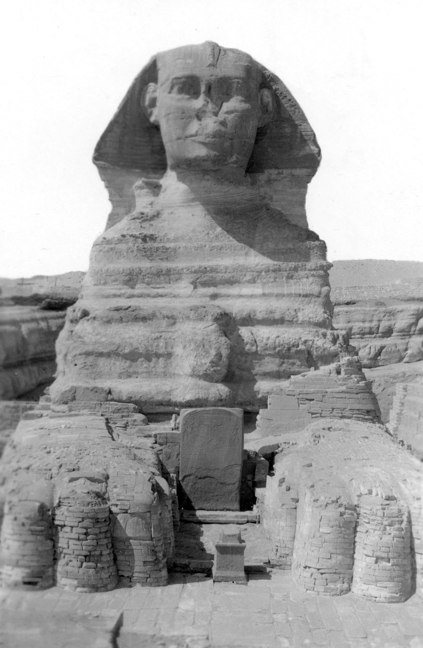 Den store sfinksen i Giza, Egypt, mai 1949 av Unbekannt