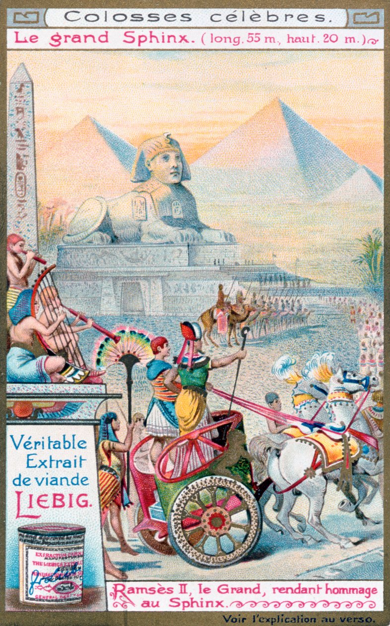 Den store sfinksen i Giza, Egypt, c1890-1910 av Unbekannt