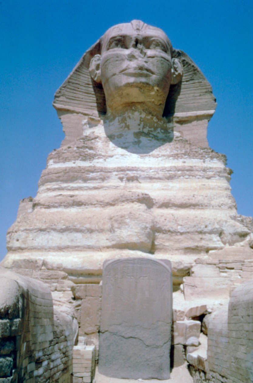 Den store sfinksen i Giza, Giza-platået, Egypt av Unbekannt