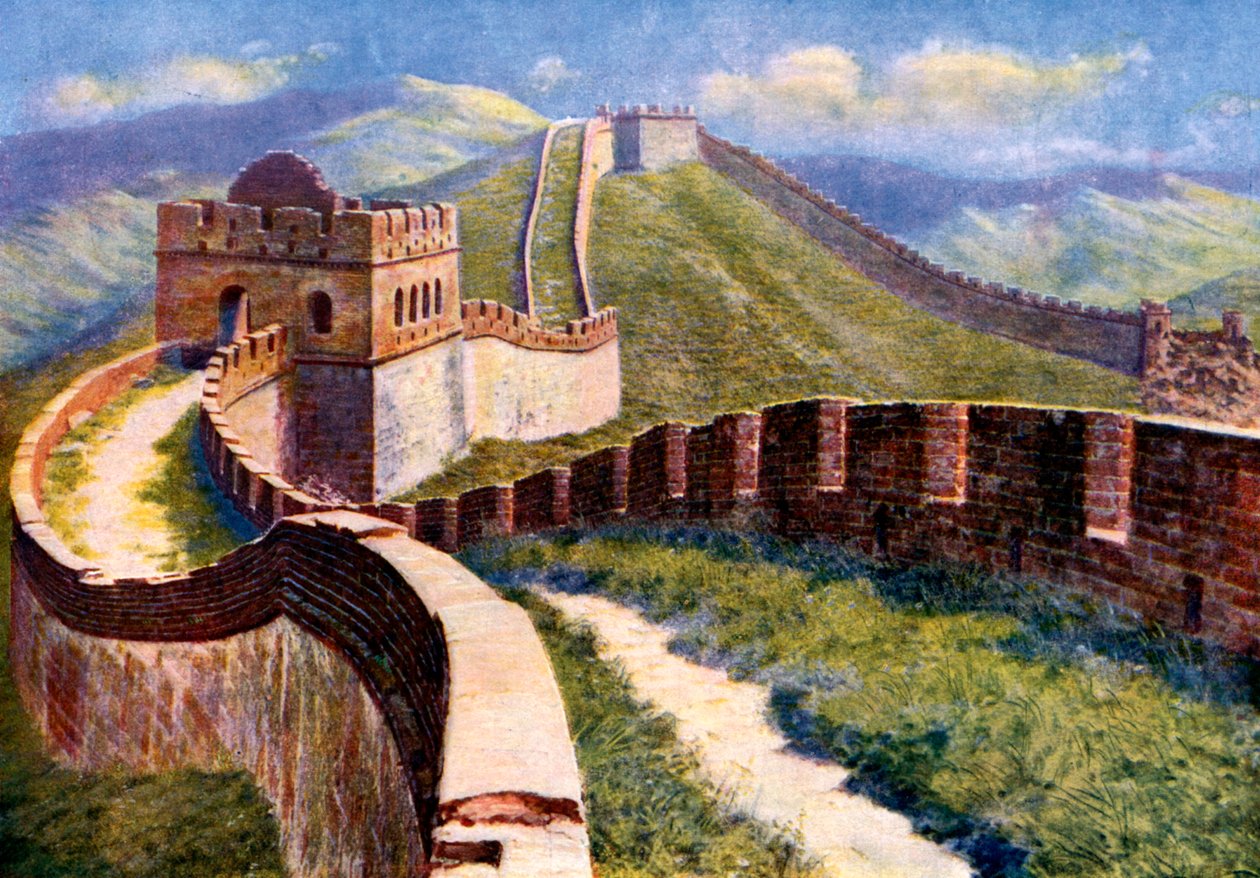 Den kinesiske mur, 1933-1934 av Unbekannt