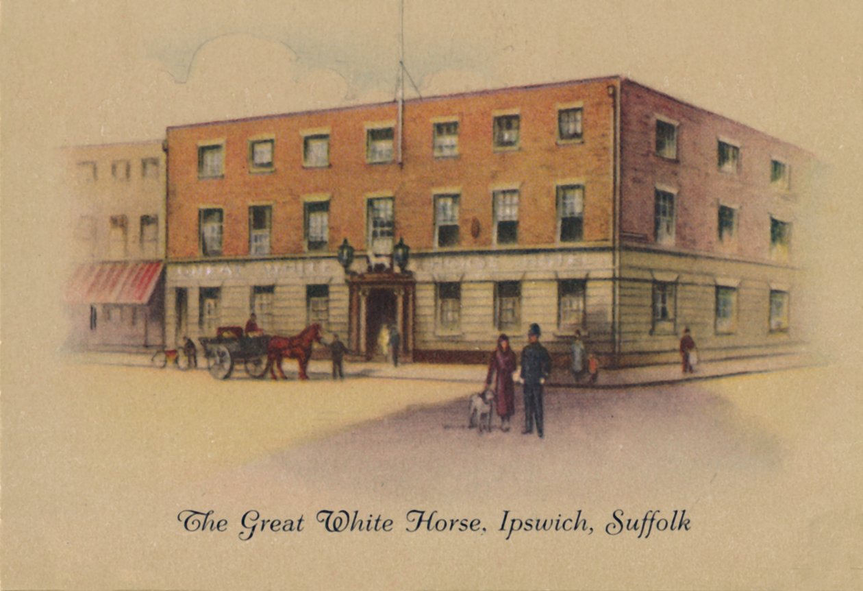 The Great White Horse, Ipswich, Suffolk, 1939 av Unbekannt