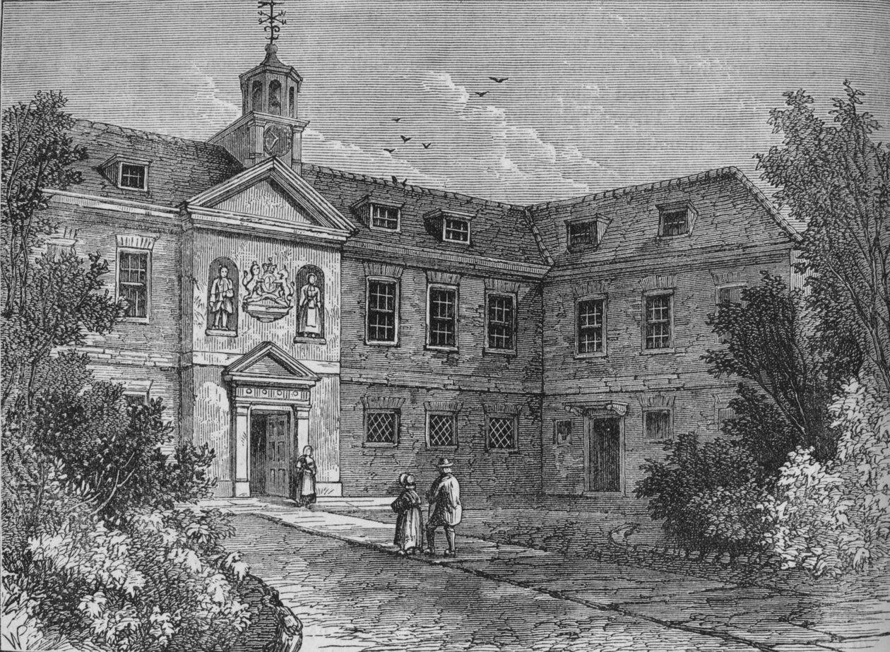 The Grey Coat School, Westminster, London, c1850 1878 av Unbekannt