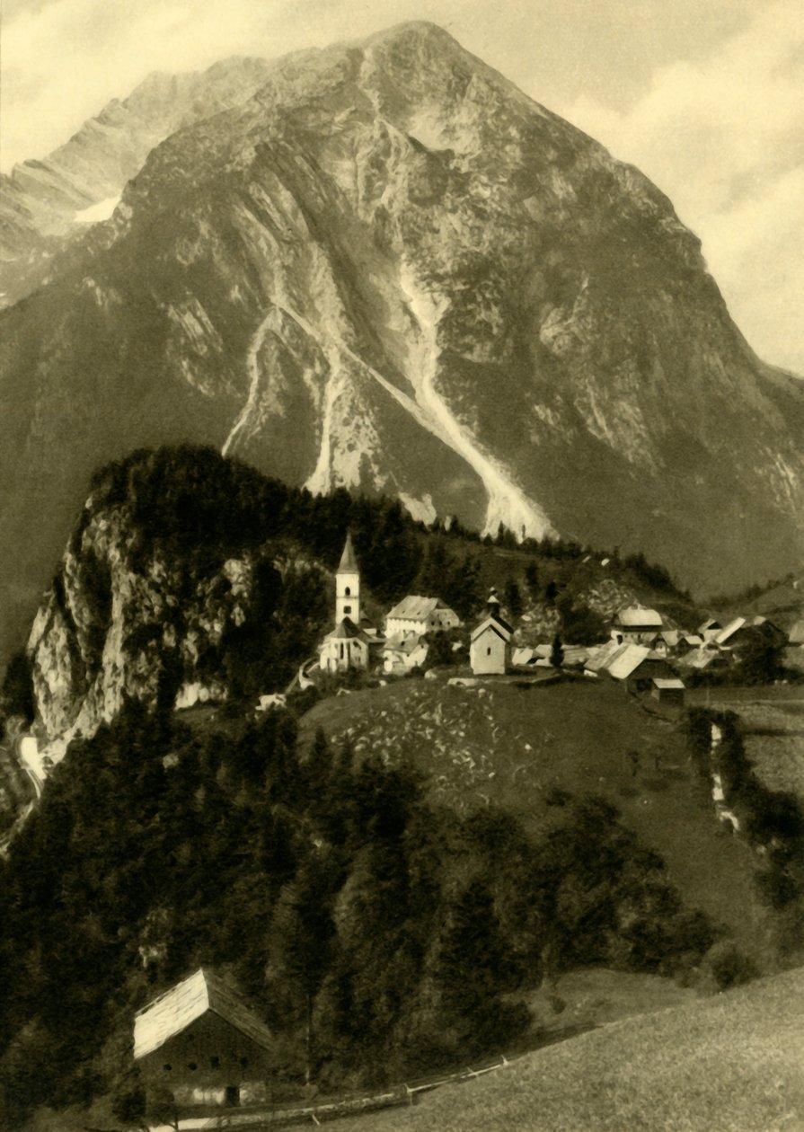 The Grimming, Pürgg, Steiermark, Østerrike, c1935. av Unbekannt