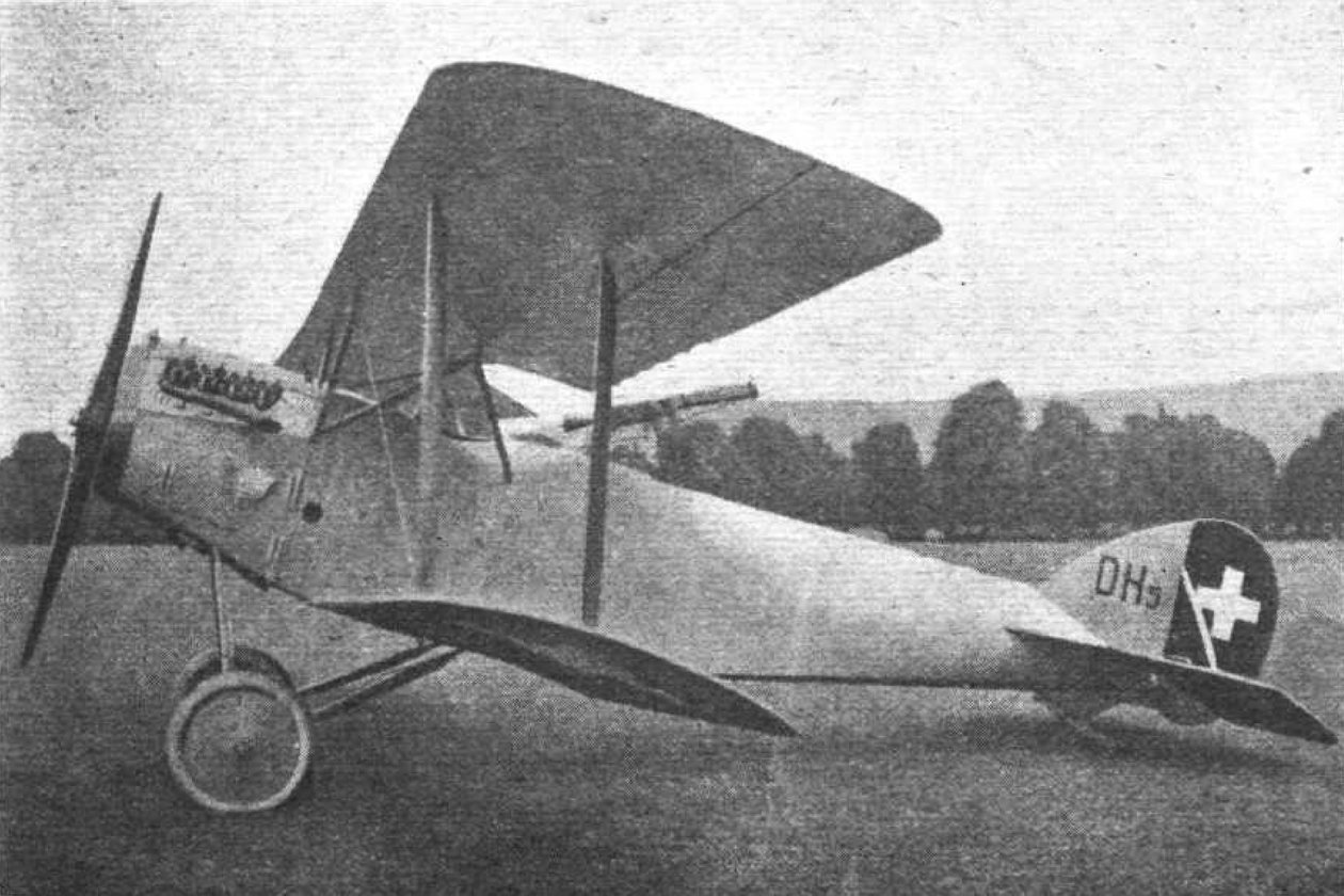 Häfeli DH-5-jagerfly fra Sveits av Unbekannt