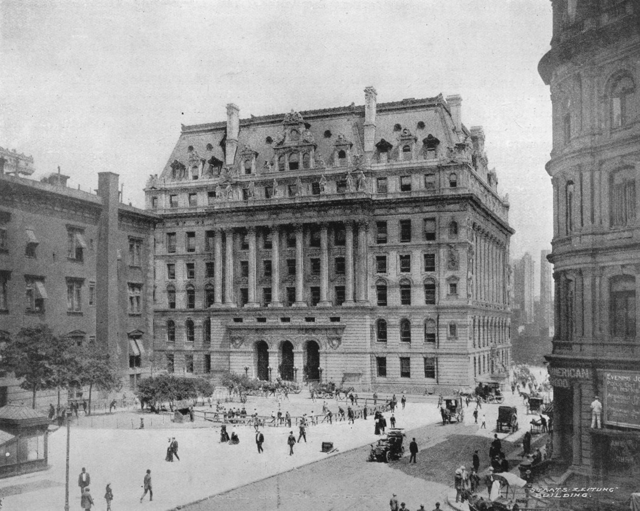 The Hall of Records, New York, 1915 av Unbekannt
