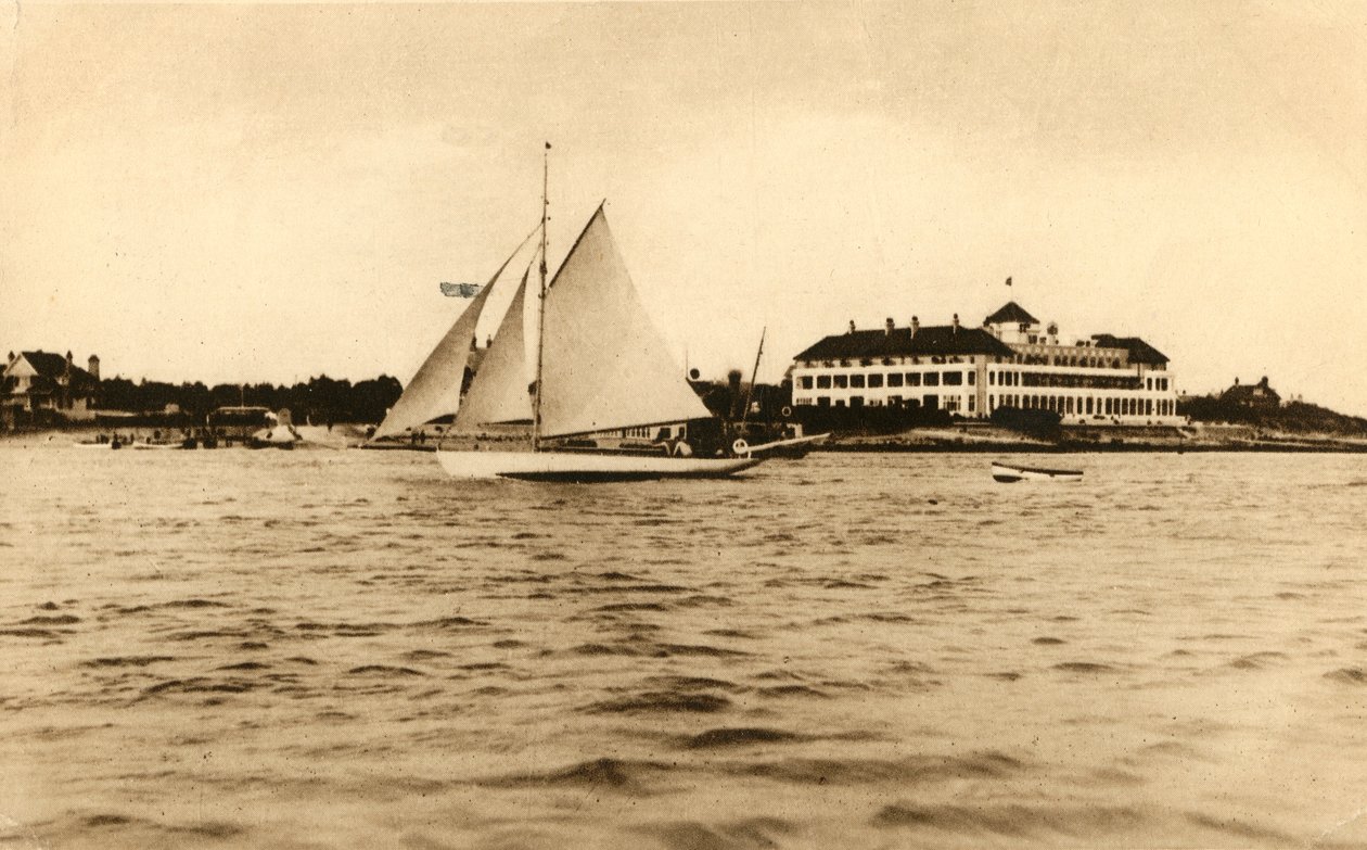The Haven Hotel, Sandbanks, Bournemouth, 1929. av Unbekannt