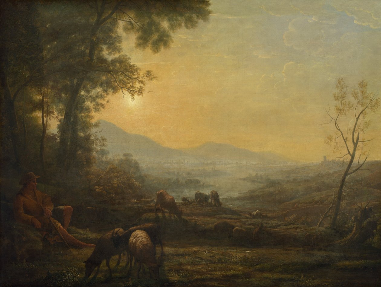 Herdsman, 1600- eller 1700-tallet. av Unbekannt