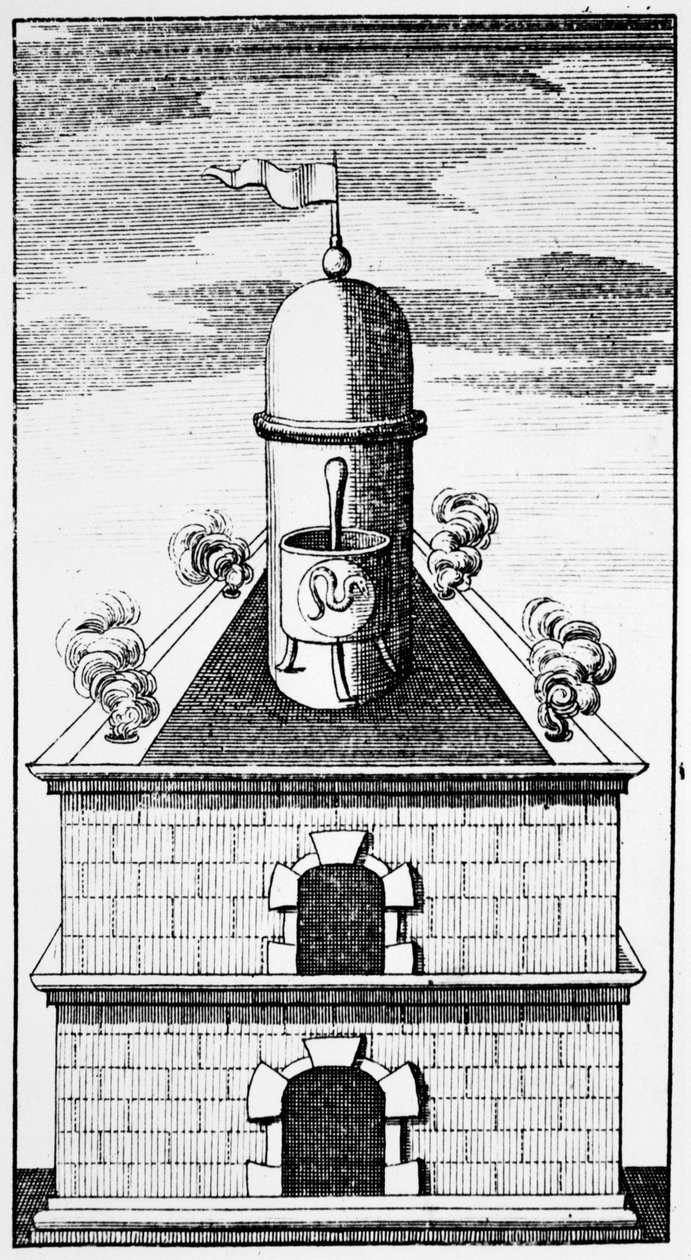 Det hermetiske fartøyet, c1760 av Unbekannt
