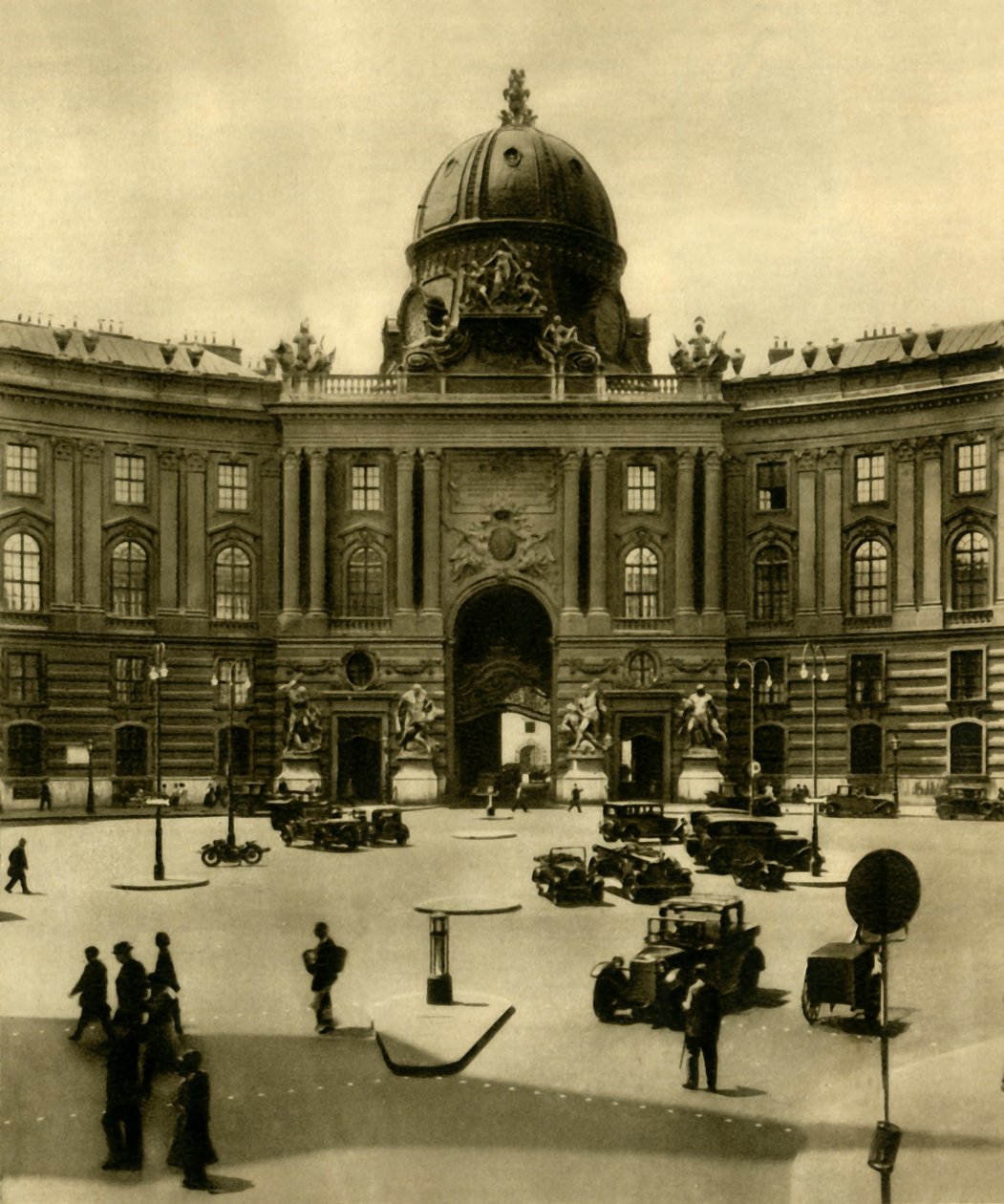 Hofburg, Wien, Østerrike, c1935. av Unbekannt