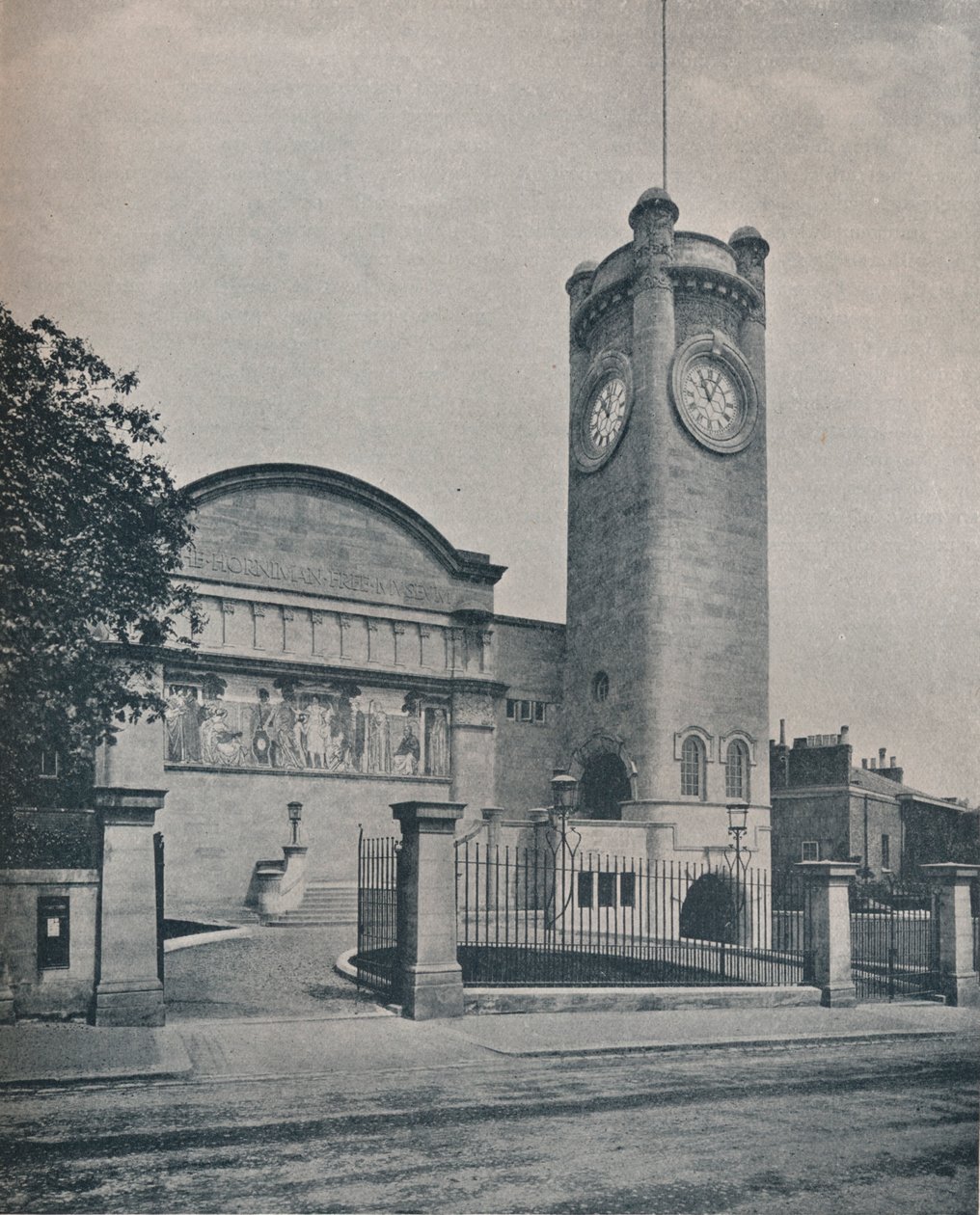 The Horniman Free Museum av C Harrison Townsend, c1900 1901-1902 av Unbekannt