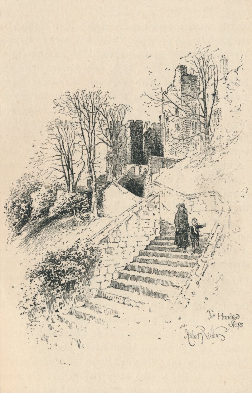 De hundre trinnene, 1895 av Unbekannt