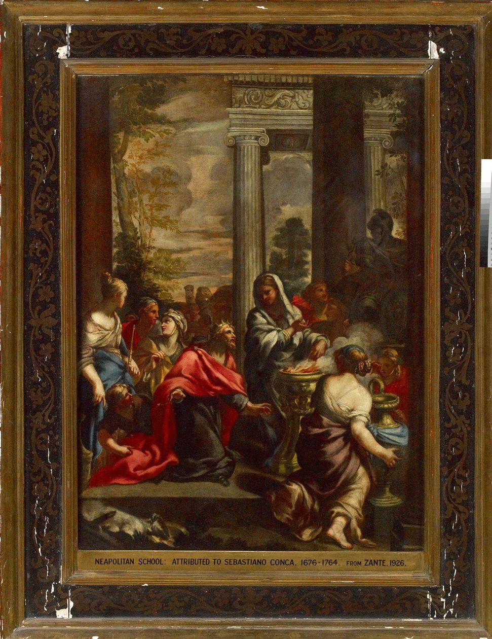 Salomos avgudsdyrkelse, c1675-1695 av Unbekannt