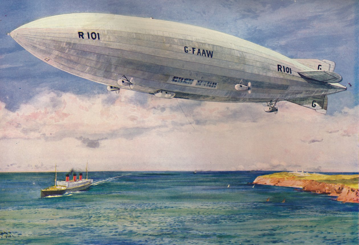 The Ill-Fated R101, 1927 av Unbekannt