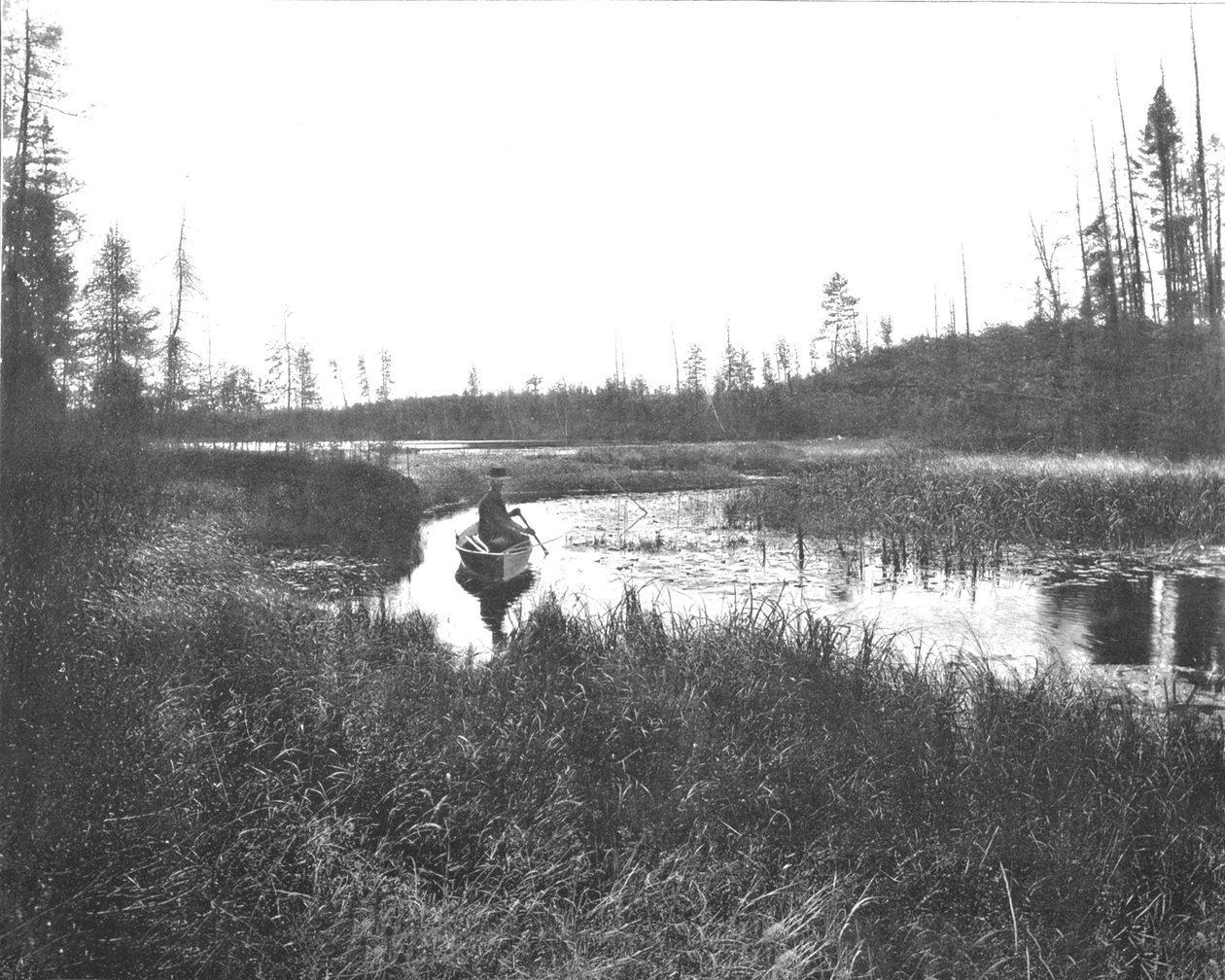 The Inlet, Thunder Lake, Wisconsin, USA, c1900. av Unbekannt