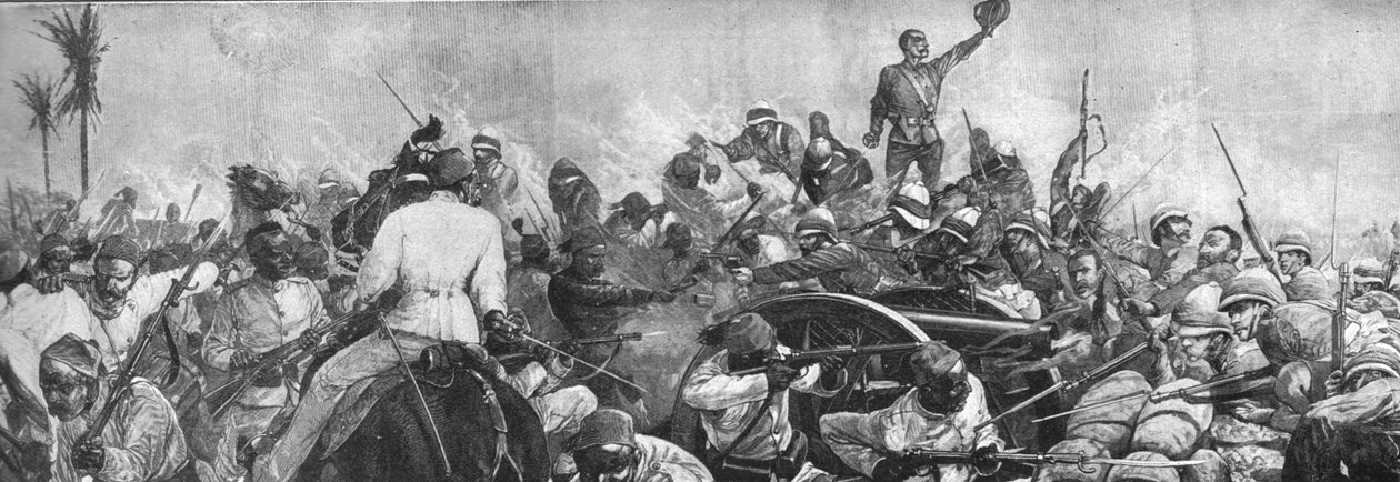 Opprøret under Arabi Pasha, 1882: Slaget ved Tel-El-Kebir, 13. september 1901. av Unbekannt
