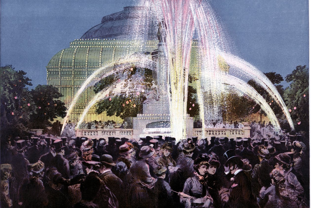 The International Inventions Exhibition, Kensington, London, august 1885 av Unbekannt