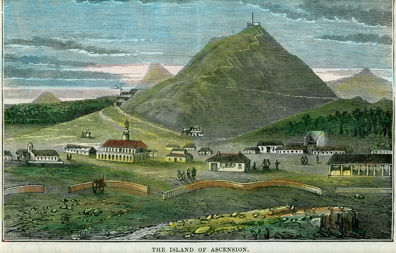 The Island of Ascension, c1880 av Unbekannt
