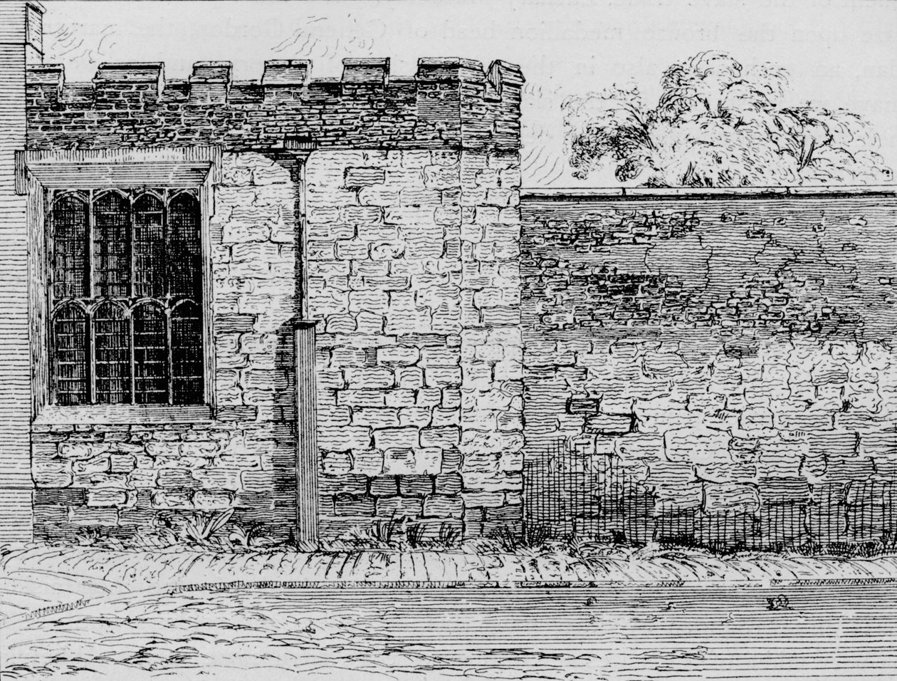 Jerusalem-kammeret ved West End av Westminster Abbey, c1885 1911 av Unbekannt